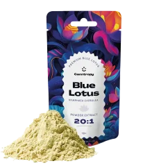 Canntropy Blue Lotus (Nymphaea Caerulea) Powder Extract 20x, 5g - 100g