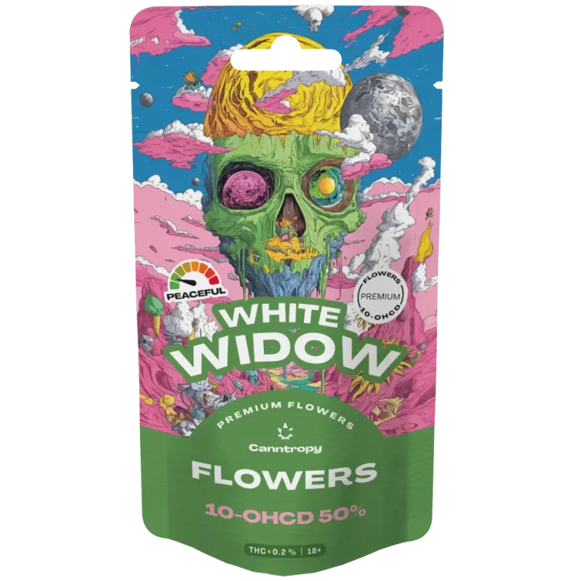 Canntropy 10-OHCD Flower White Widow, 50% 10-OHCD, 1-5 g