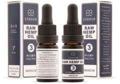 Endoca RAW Hemp Oil Drops 900 mg CBD+CBDa (3%), 30 ml
