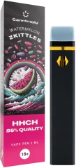Canntropy HHCH vienreizējās lietošanas Vape Pen Watermelon Zkittles, HHCH kvalitāte 95 %, 1 ml, Displeja kaste ar 10 gab.