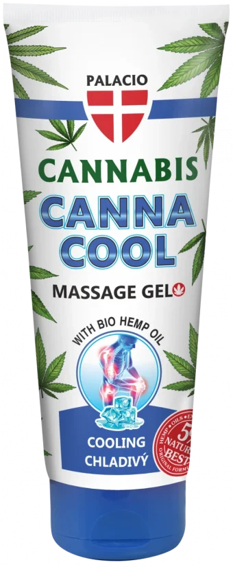 Palacio CANNABIS Massage Gel Cooling Tube, 200 ml